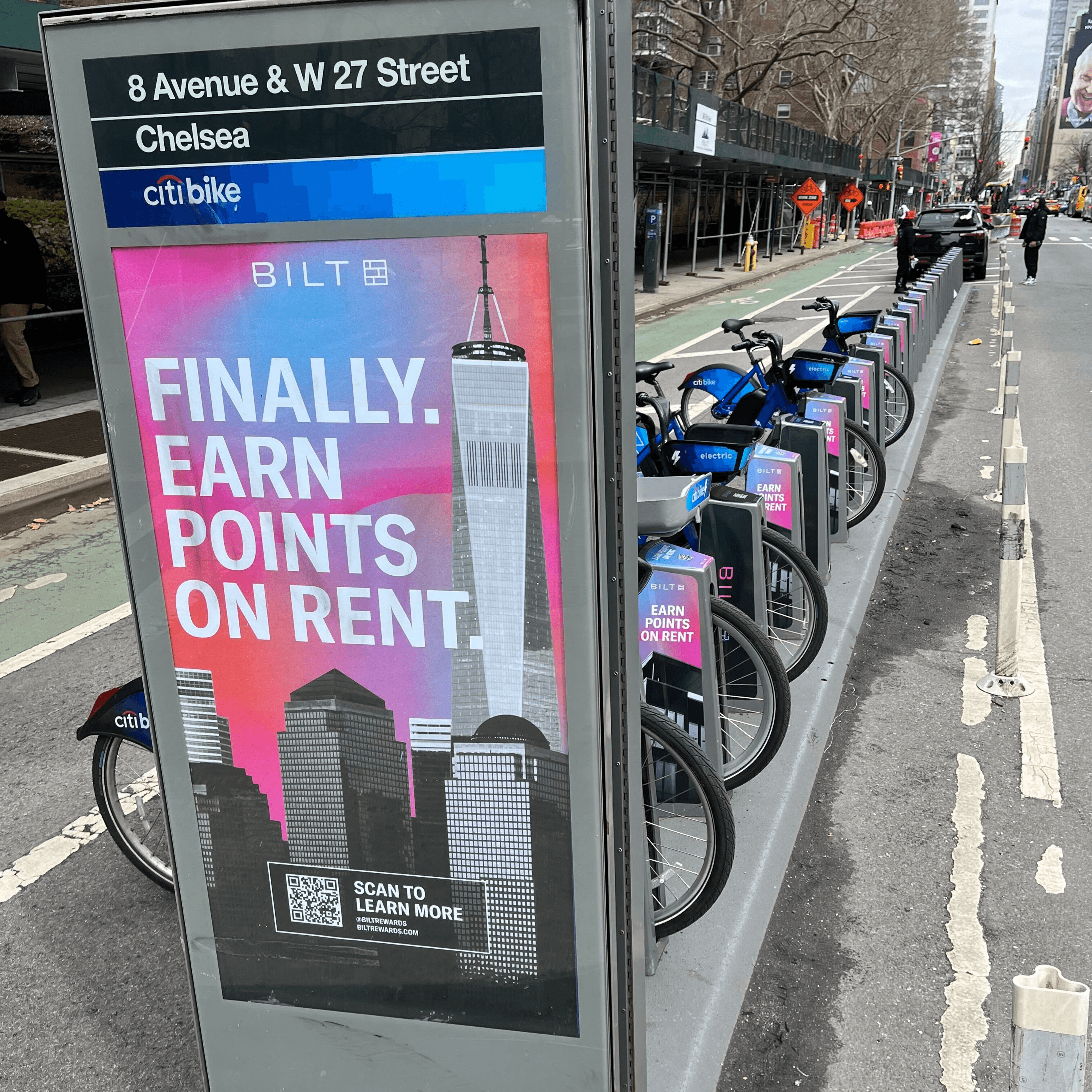 Citi Bike station, Chelsea